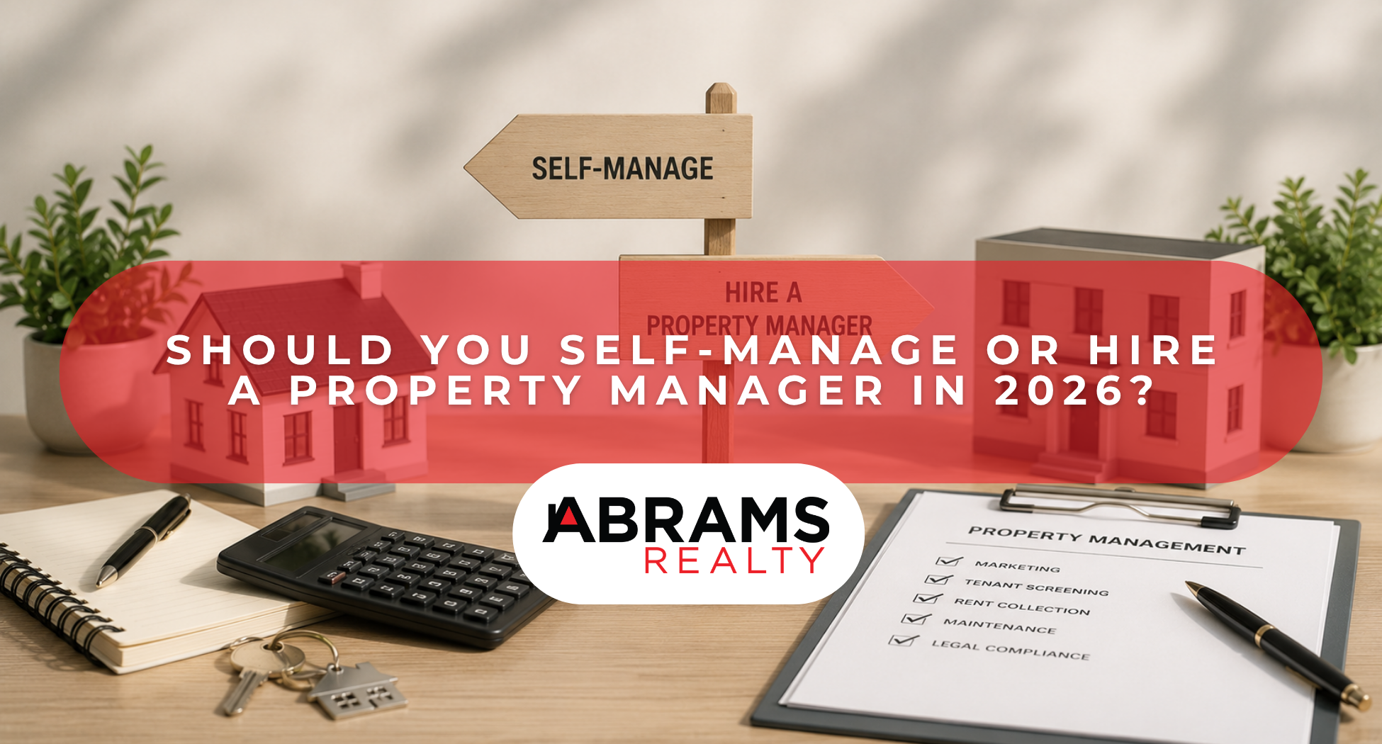 Should You Self-Manage or Hire a Property Manager in 2026?